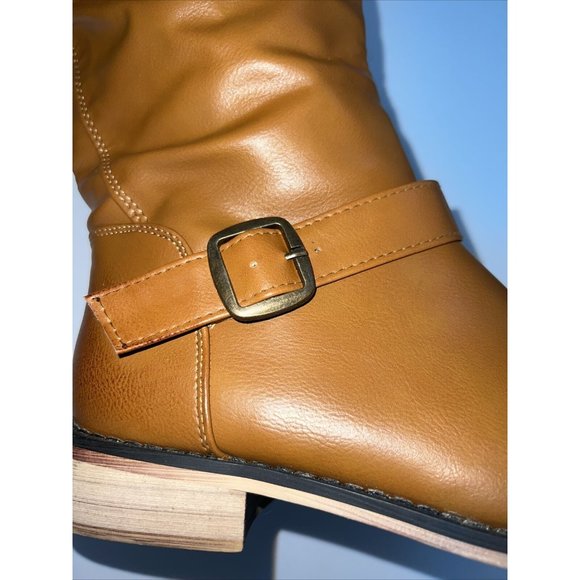 Bucco Capensis Fashion Riding Boots, Tan Brown Womens Size 9 EUC Holiday Ready - Picture 3 of 12